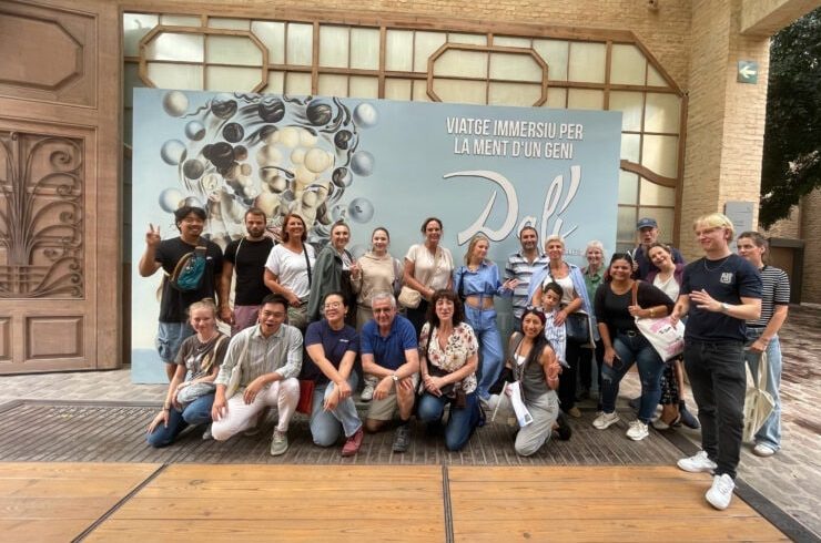 バレンシアのスペイン語学校route66でのダリ美術館への遠足