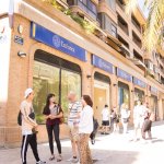 スペインバレンシアのスペイン語学校、Enforexの正面入口