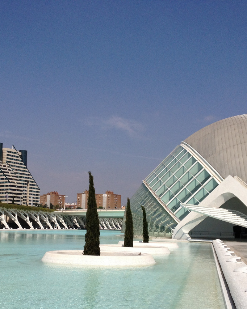 スペイン、バレンシアの芸術科学都市