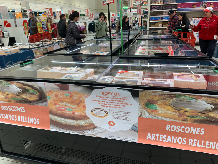 スペインのスーパーマーケット、alcampoのロスコン売り場