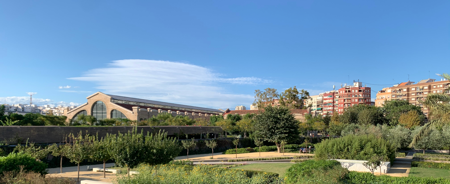 スペイン・バレンシアの中央公園